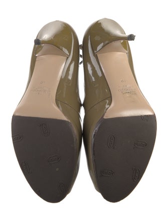 Valentino Patent Leather T-Strap Pumps