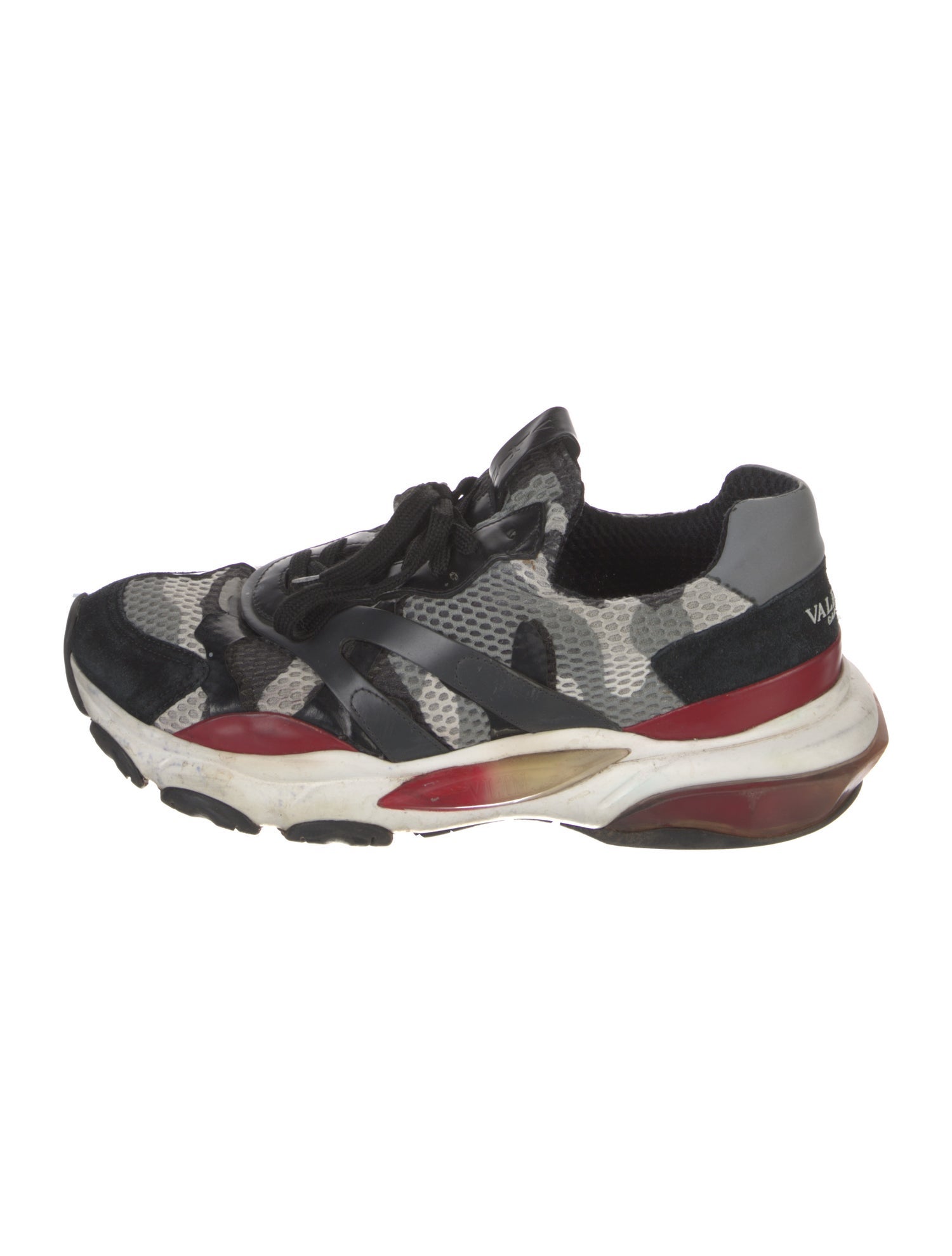 Valentino Mesh Printed Sneakers