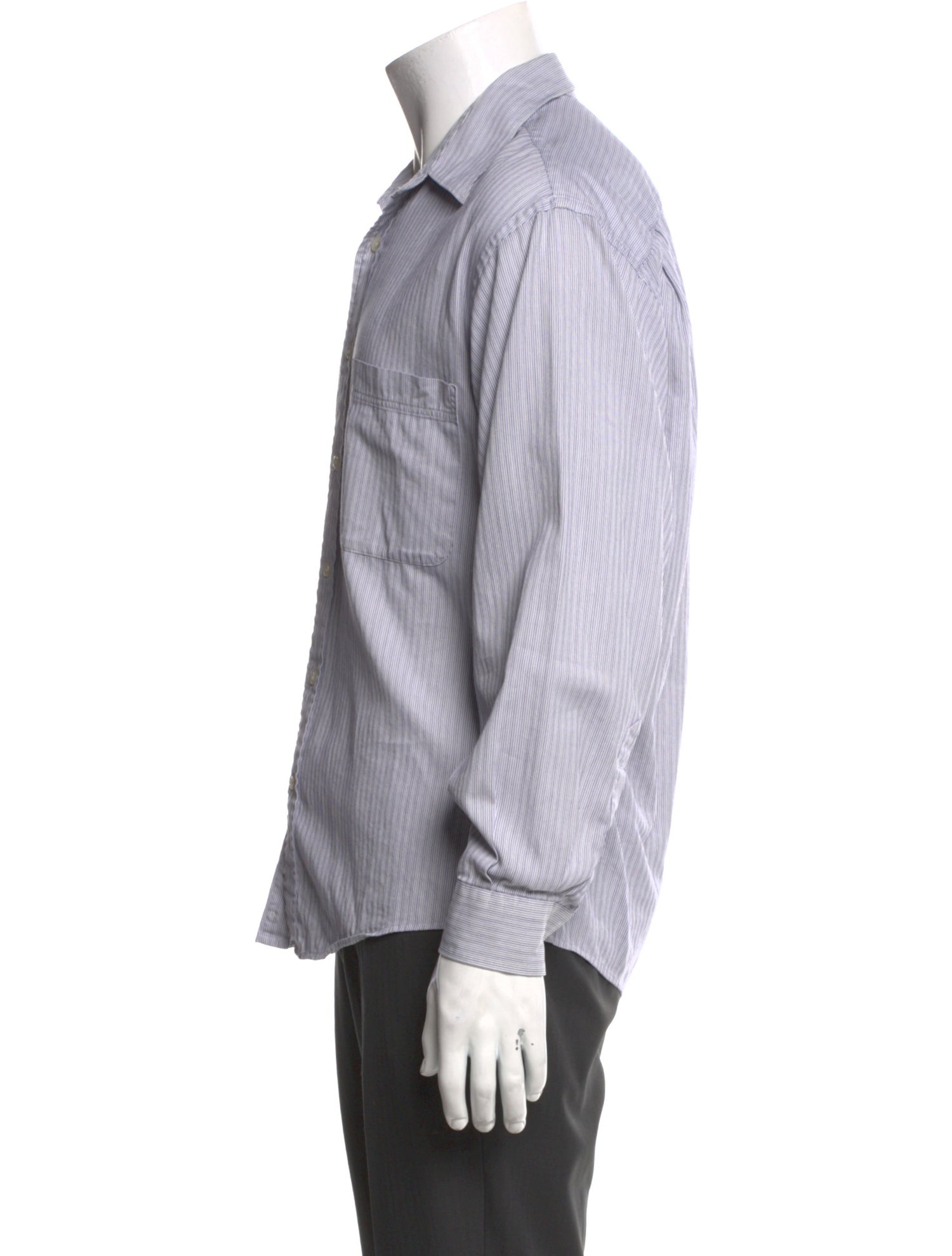 Valentino Striped Long Sleeve Shirt