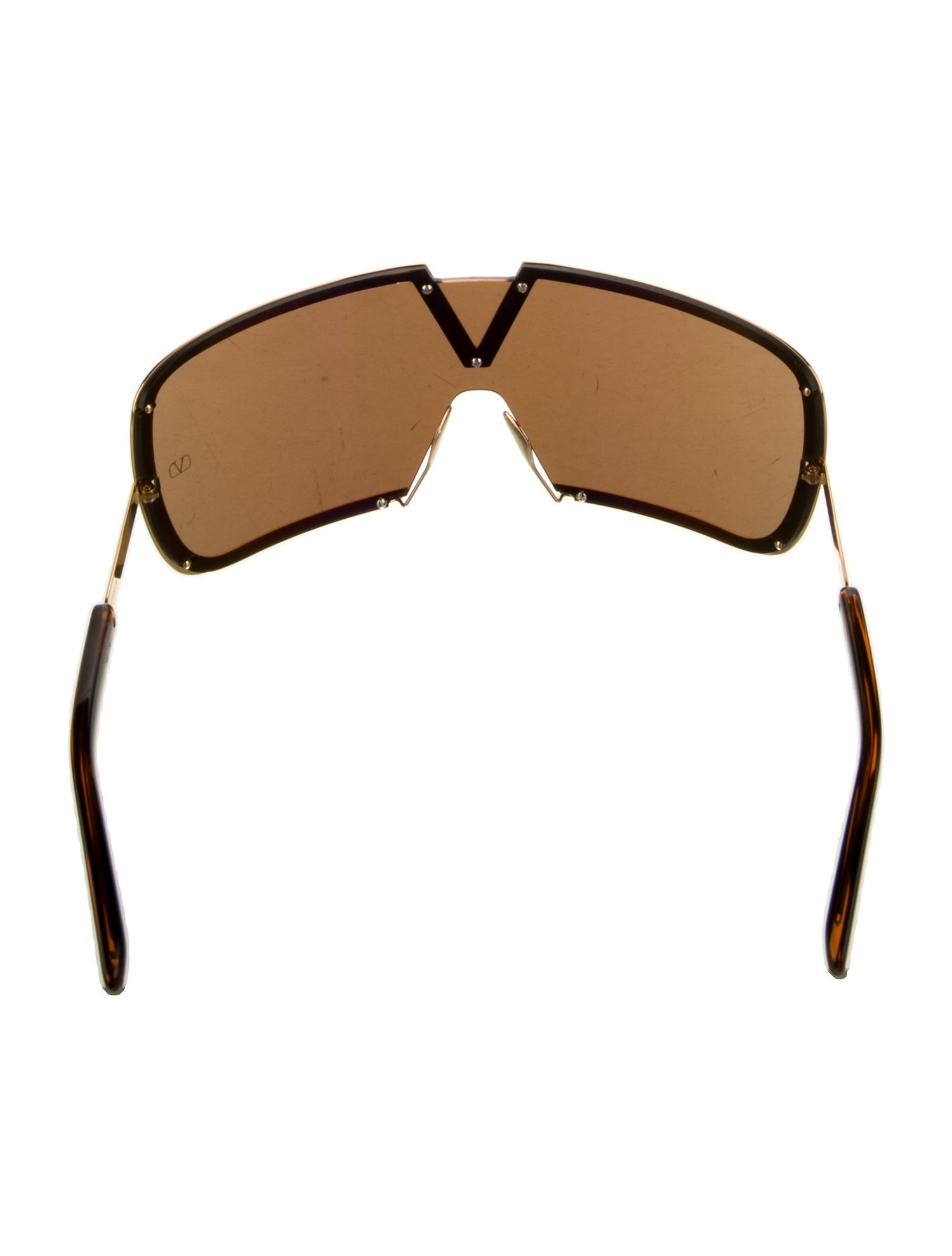 Valentino Shield Tinted Sunglasses