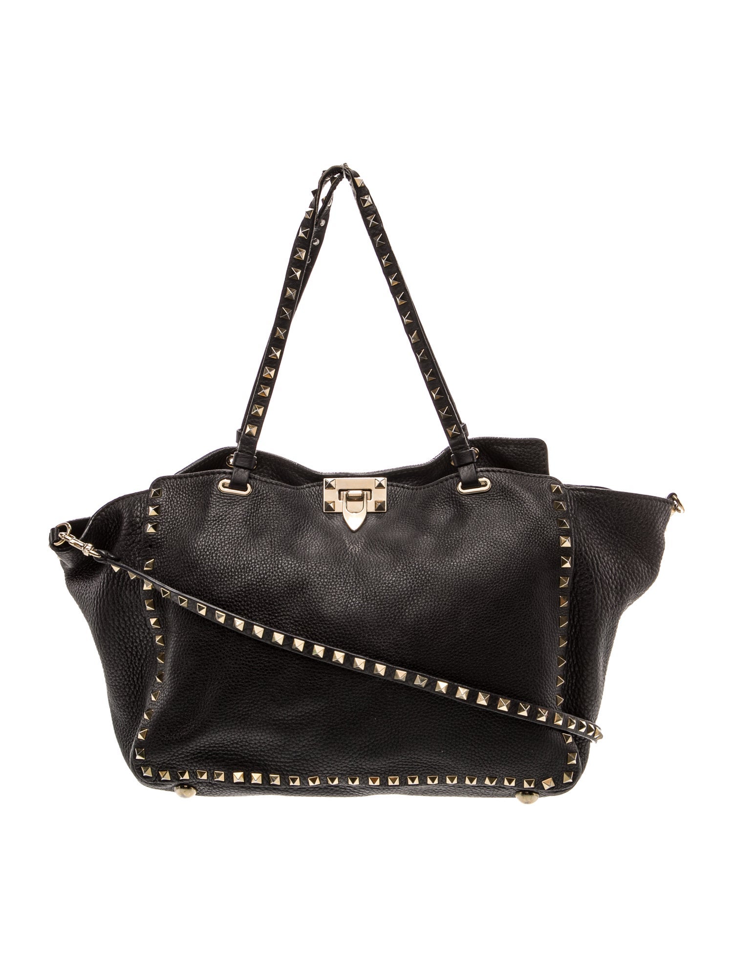 Valentino Rockstud Top Handle Bag