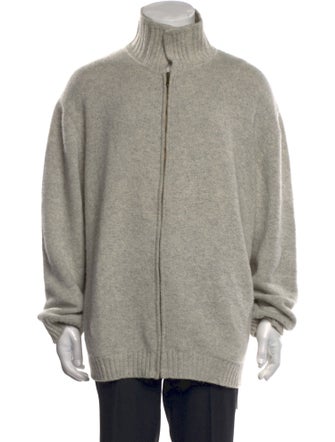 Valentino Turtleneck Long Sleeve Cardigan