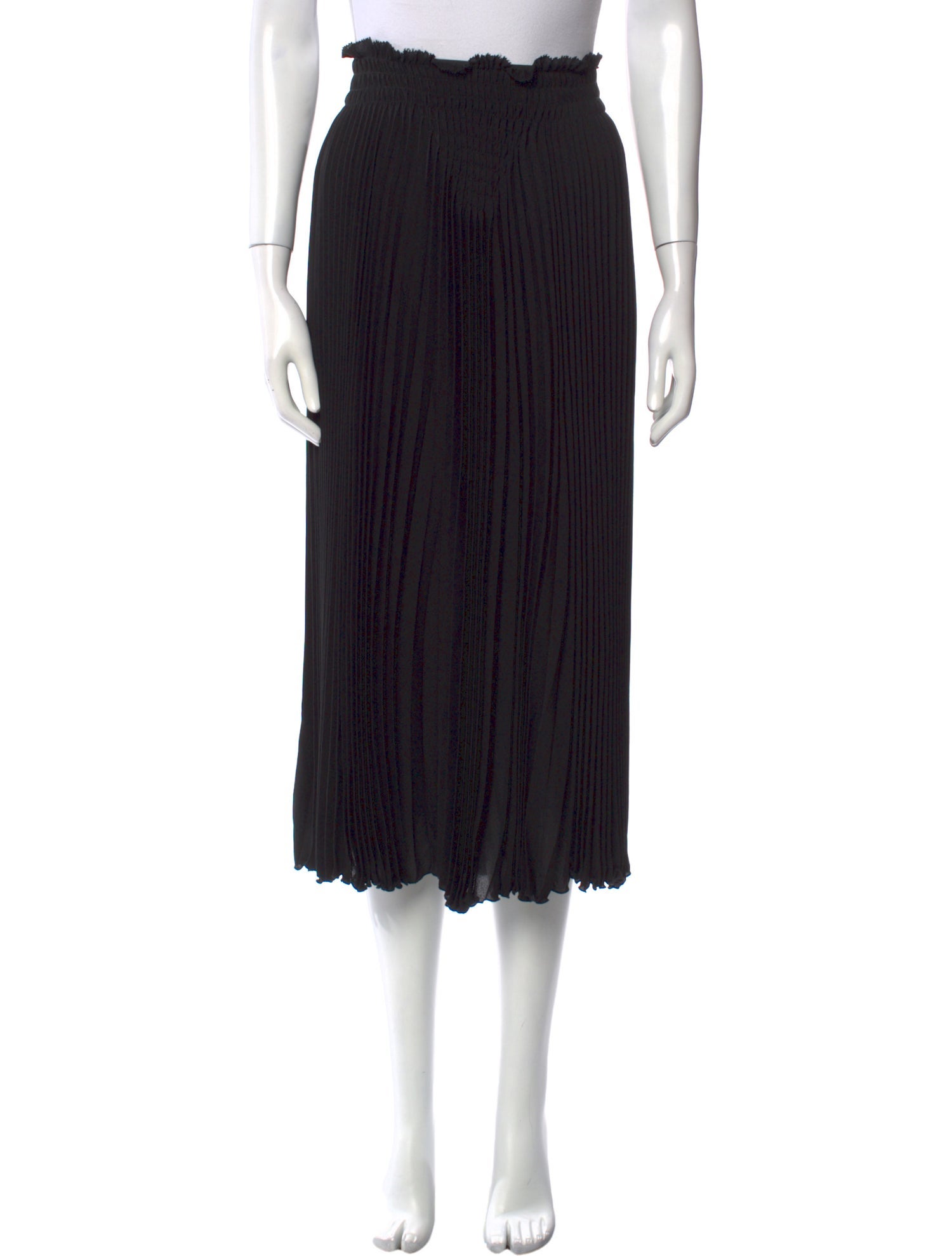 Valentino Silk Midi Length Skirt