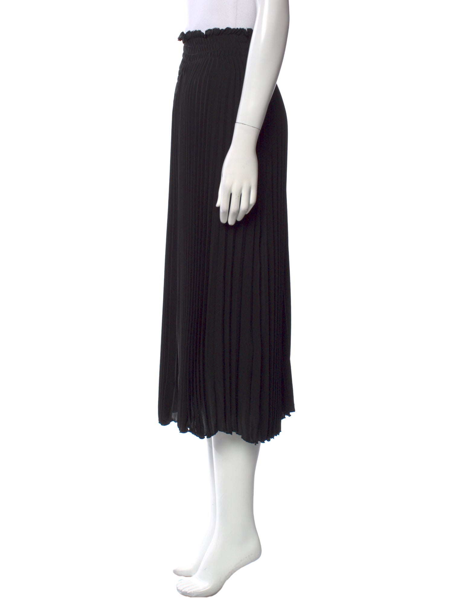 Valentino Silk Midi Length Skirt