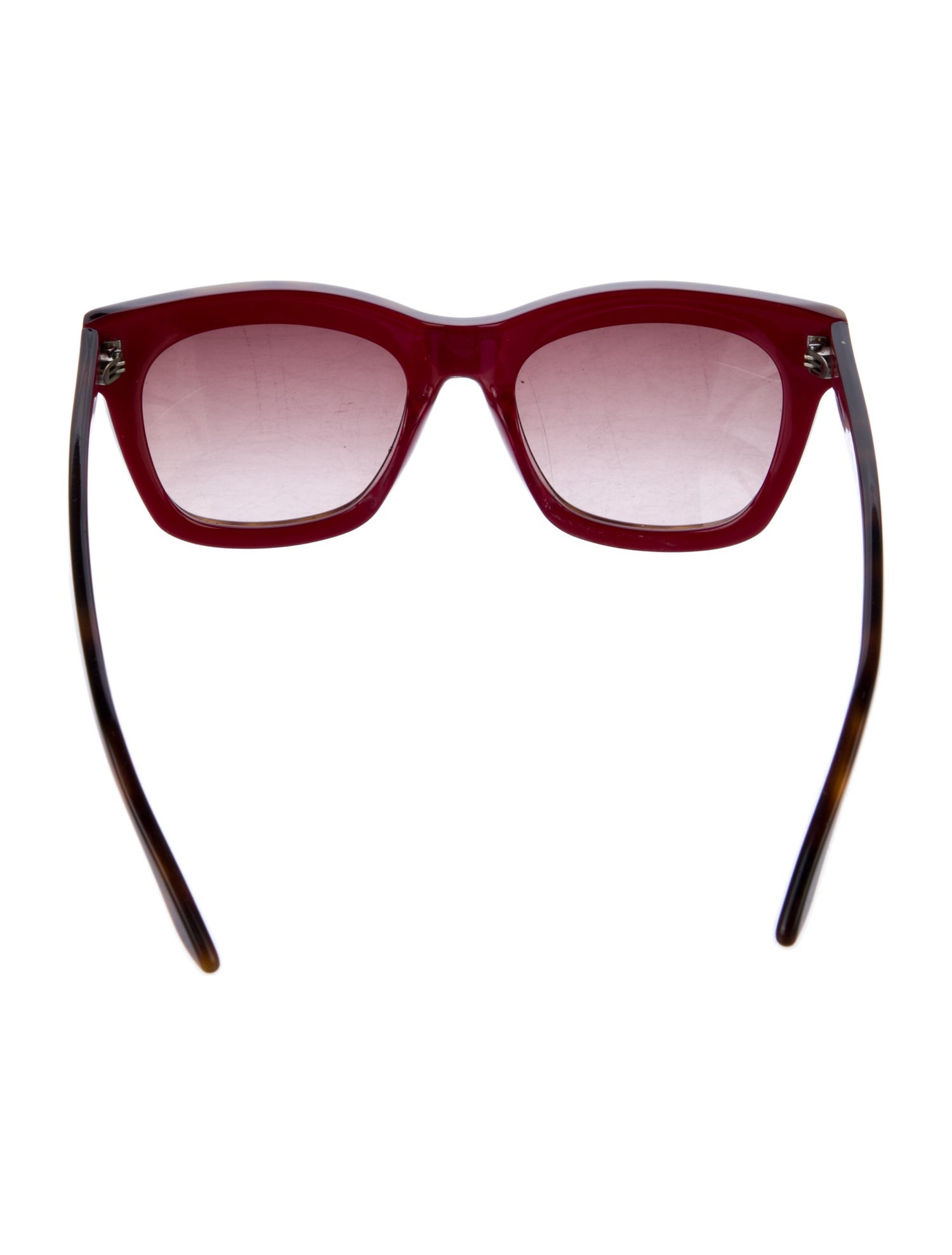 Valentino Rockstud Accents Wayfarer Sunglasses