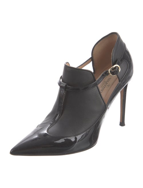 Valentino Patent Leather T-Strap Pumps