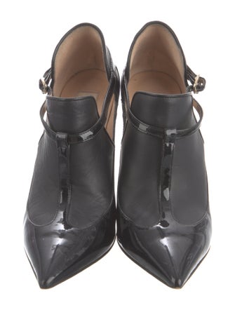 Valentino Patent Leather T-Strap Pumps