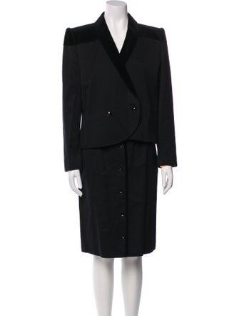Valentino Wool Skirt Suit