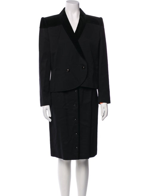 Valentino Wool Skirt Suit