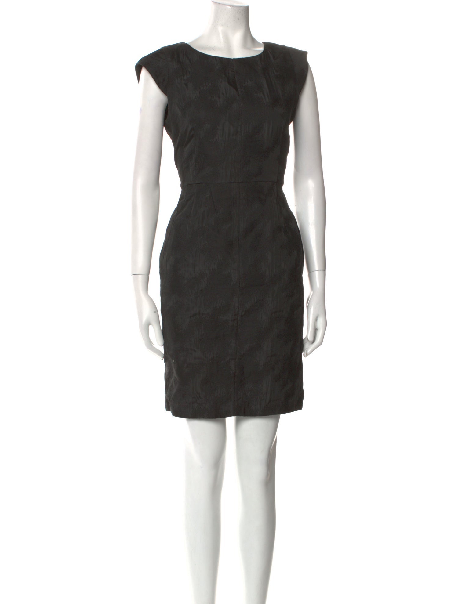 Valentino Scoop Neck Mini Dress