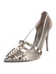 Valentino Rockstud Accents Mesh Pumps