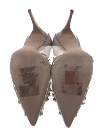 Valentino Rockstud Accents Mesh Pumps