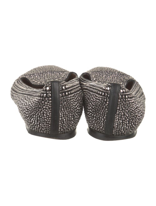 Valentino Suede Patterned Loafers