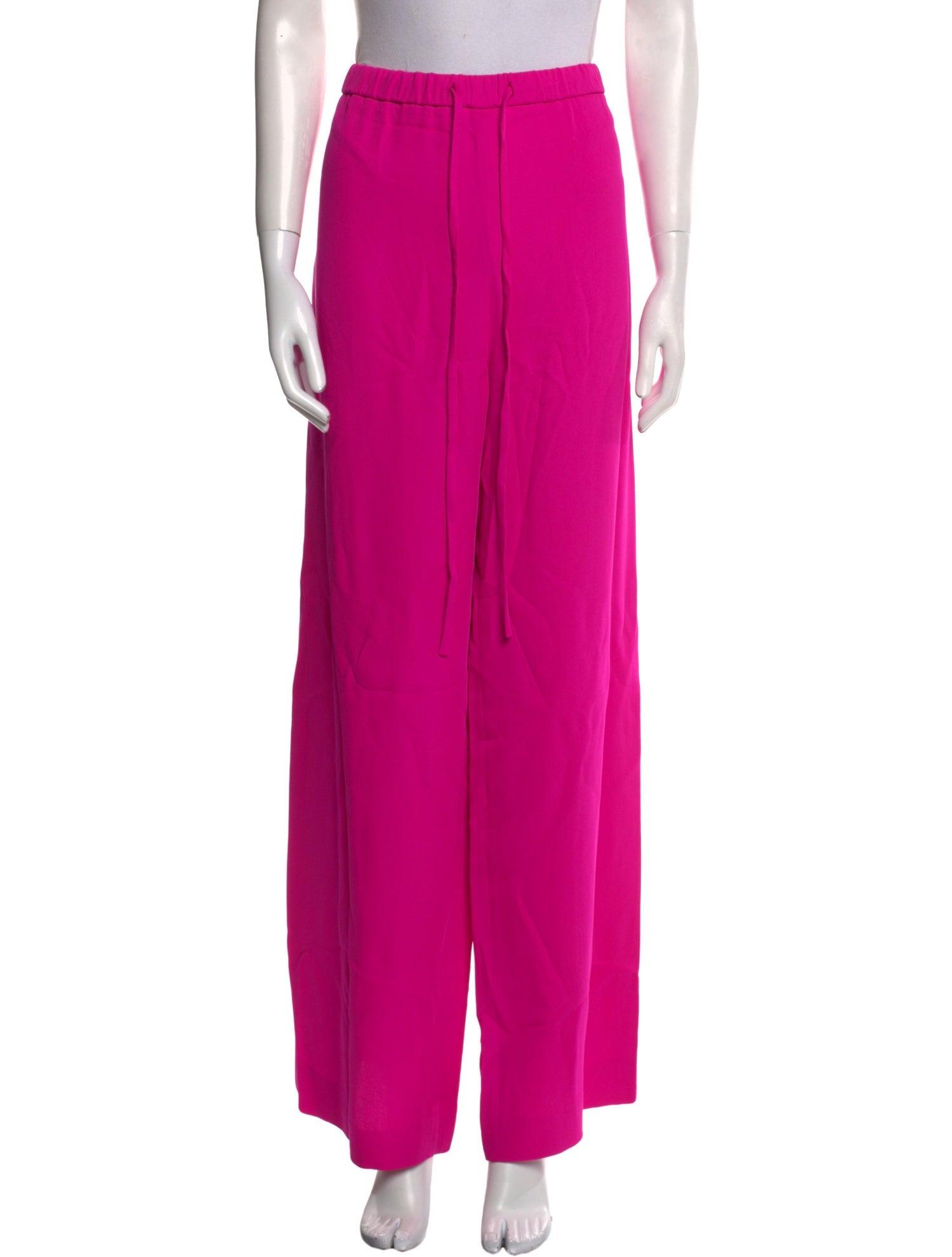 Valentino Virgin Wool Wide Leg Pants