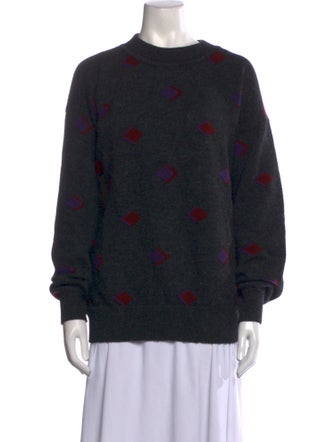 Valentino Wool Printed Sweater