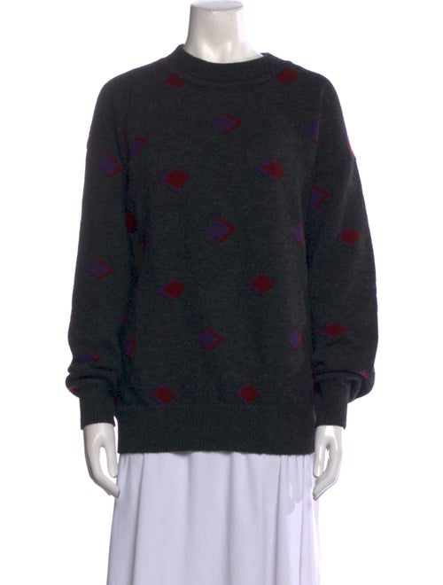 Valentino Wool Printed Sweater
