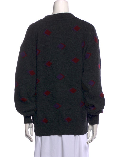 Valentino Wool Printed Sweater