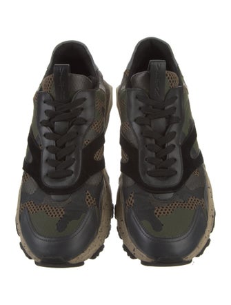 Valentino Mesh Printed Sneakers