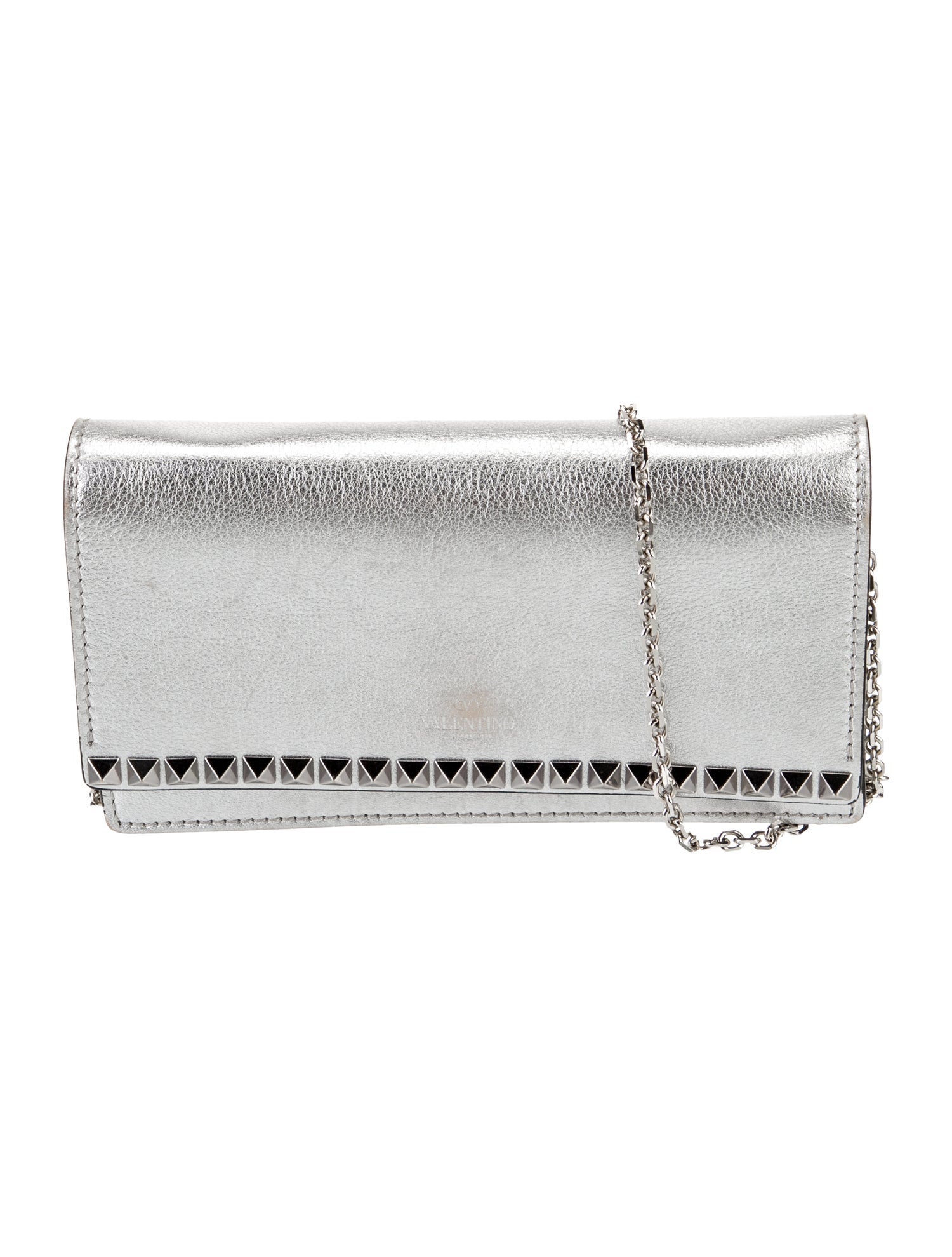 Valentino Leather Clutch