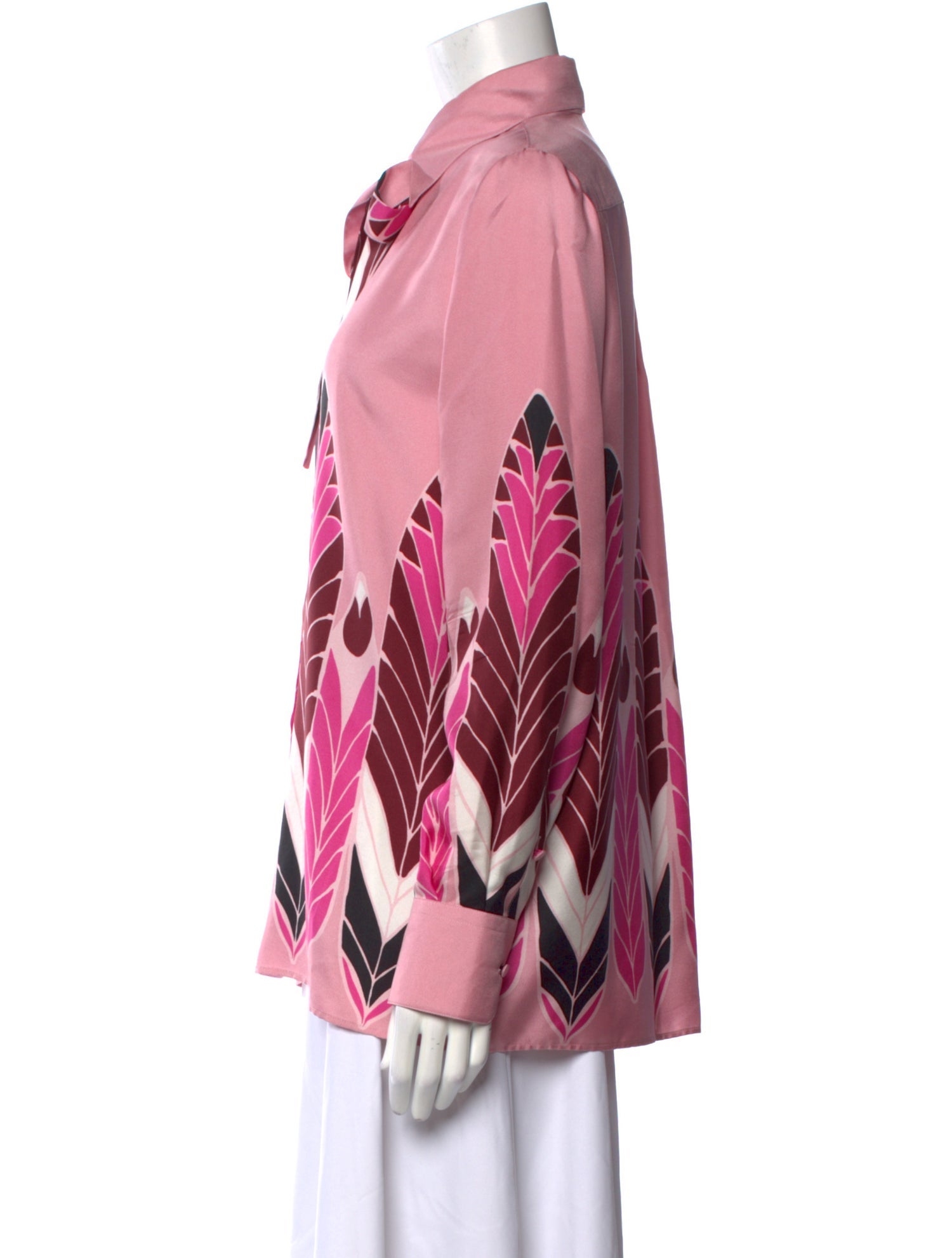 Valentino Silk Printed Blouse