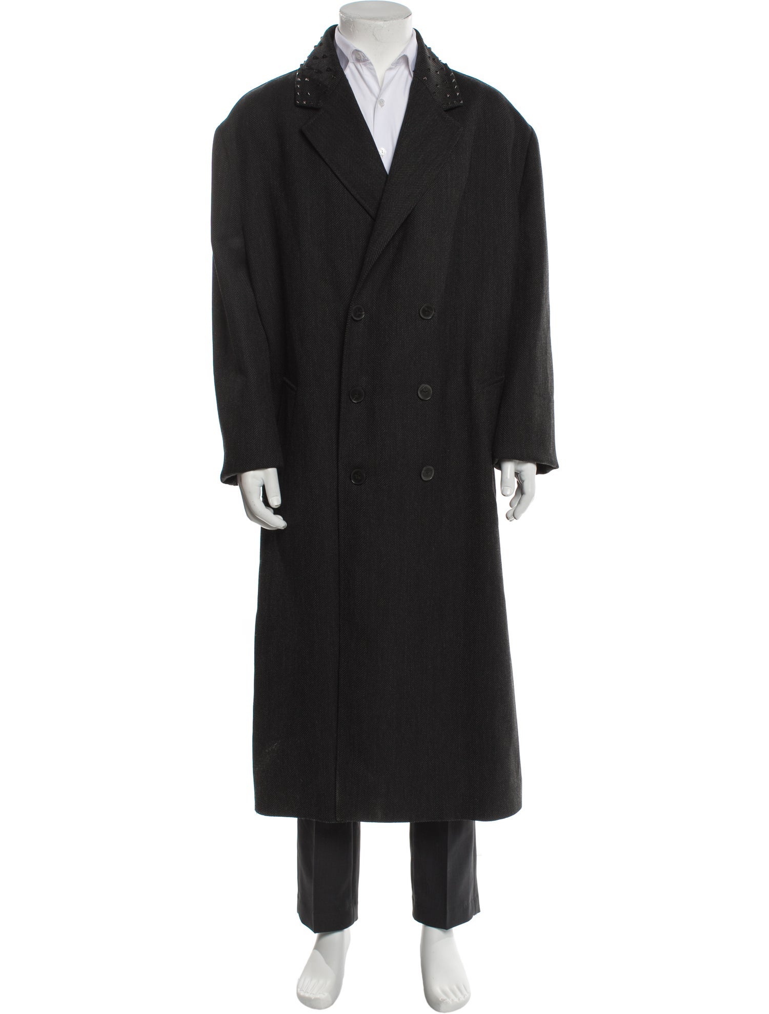 Valentino Virgin Wool Overcoat