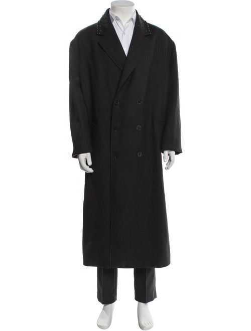 Valentino Virgin Wool Overcoat