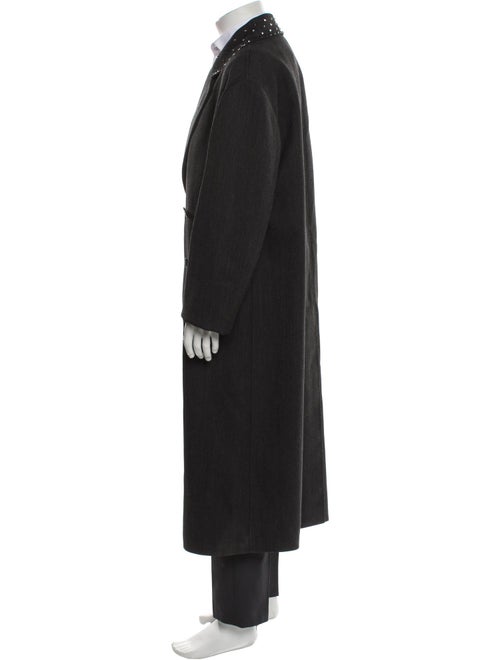 Valentino Virgin Wool Overcoat