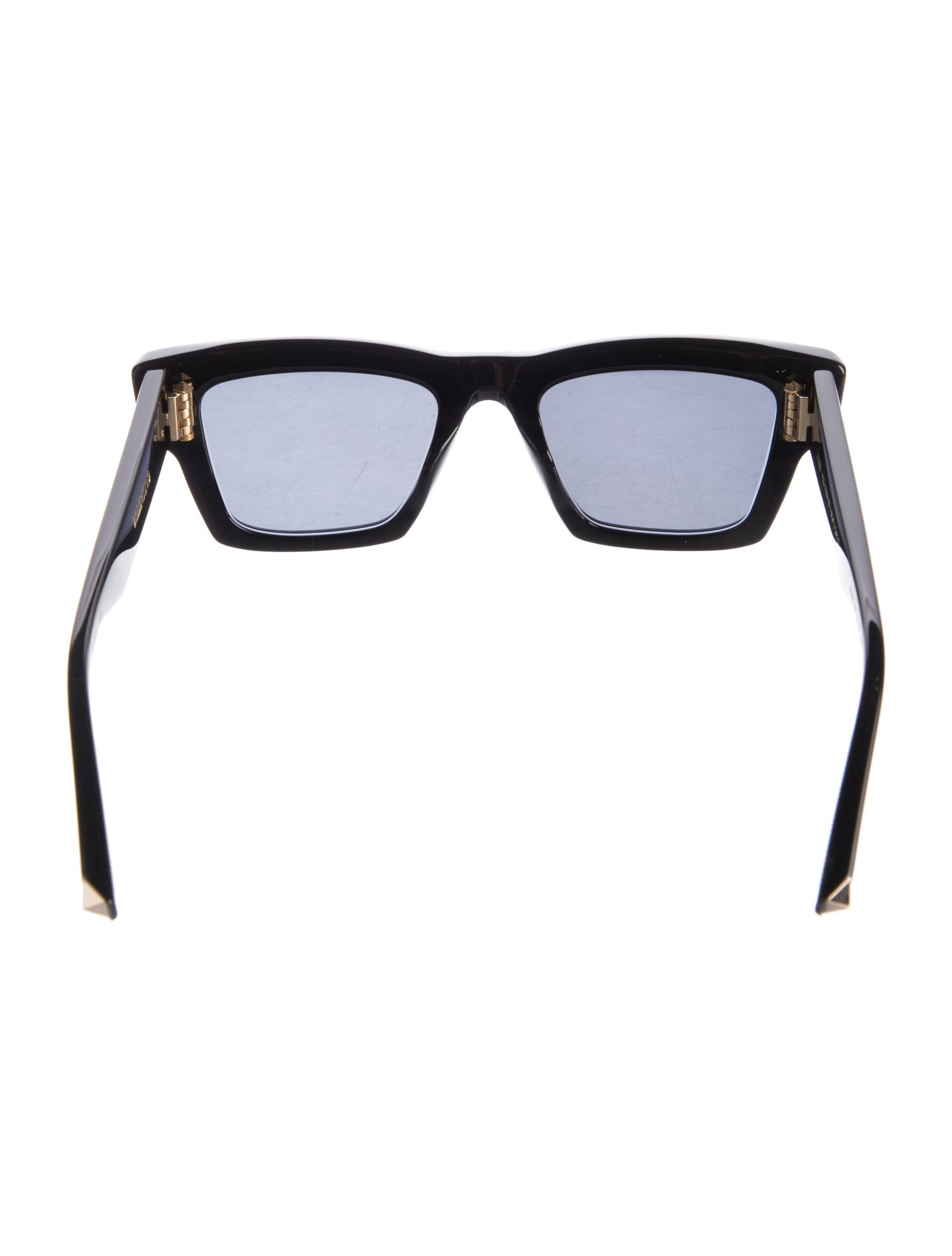 Valentino Rockstud Accents Wayfarer Sunglasses