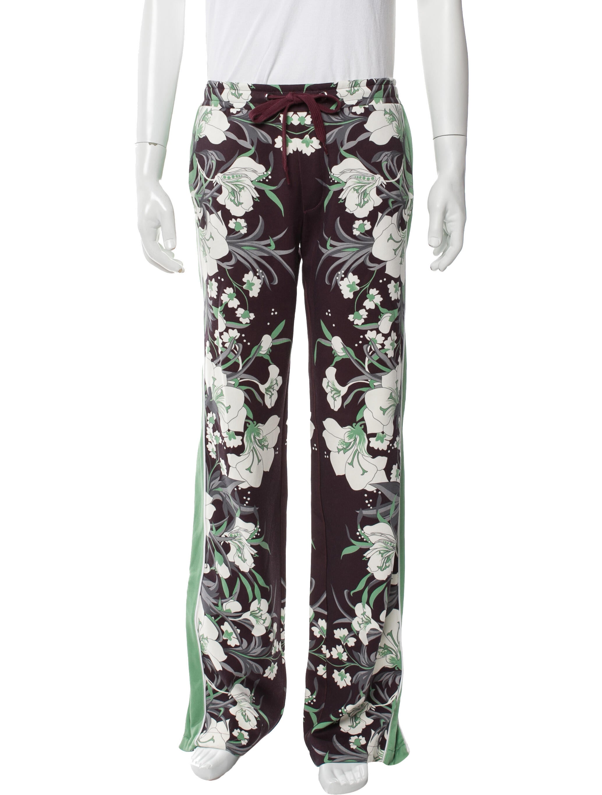 Valentino Floral Print Pants
