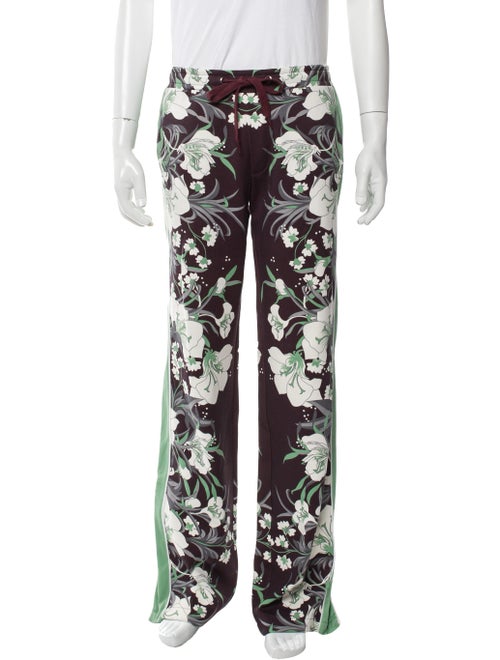 Valentino Floral Print Pants