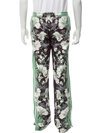 Valentino Floral Print Pants