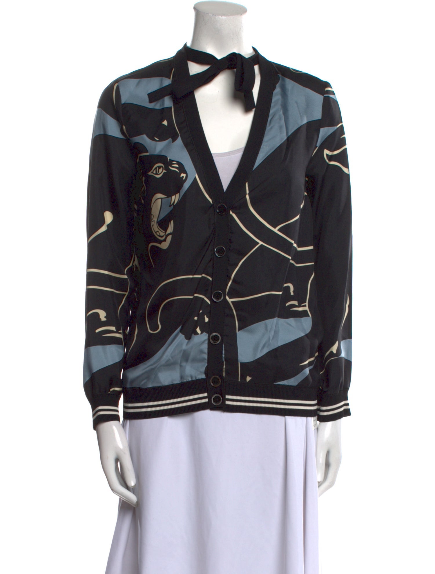 Valentino Silk Printed Blouse