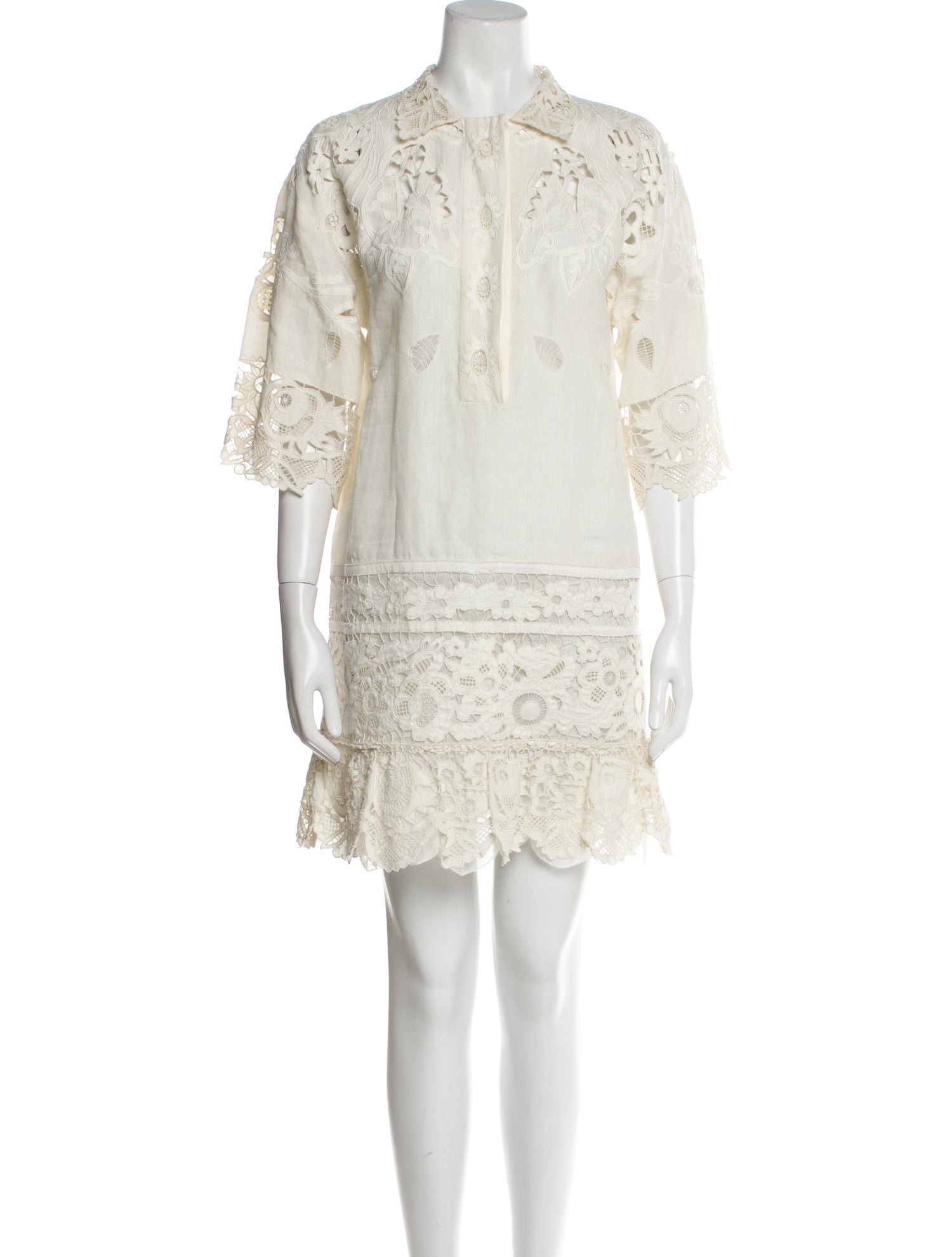 Valentino Linen Mini Dress