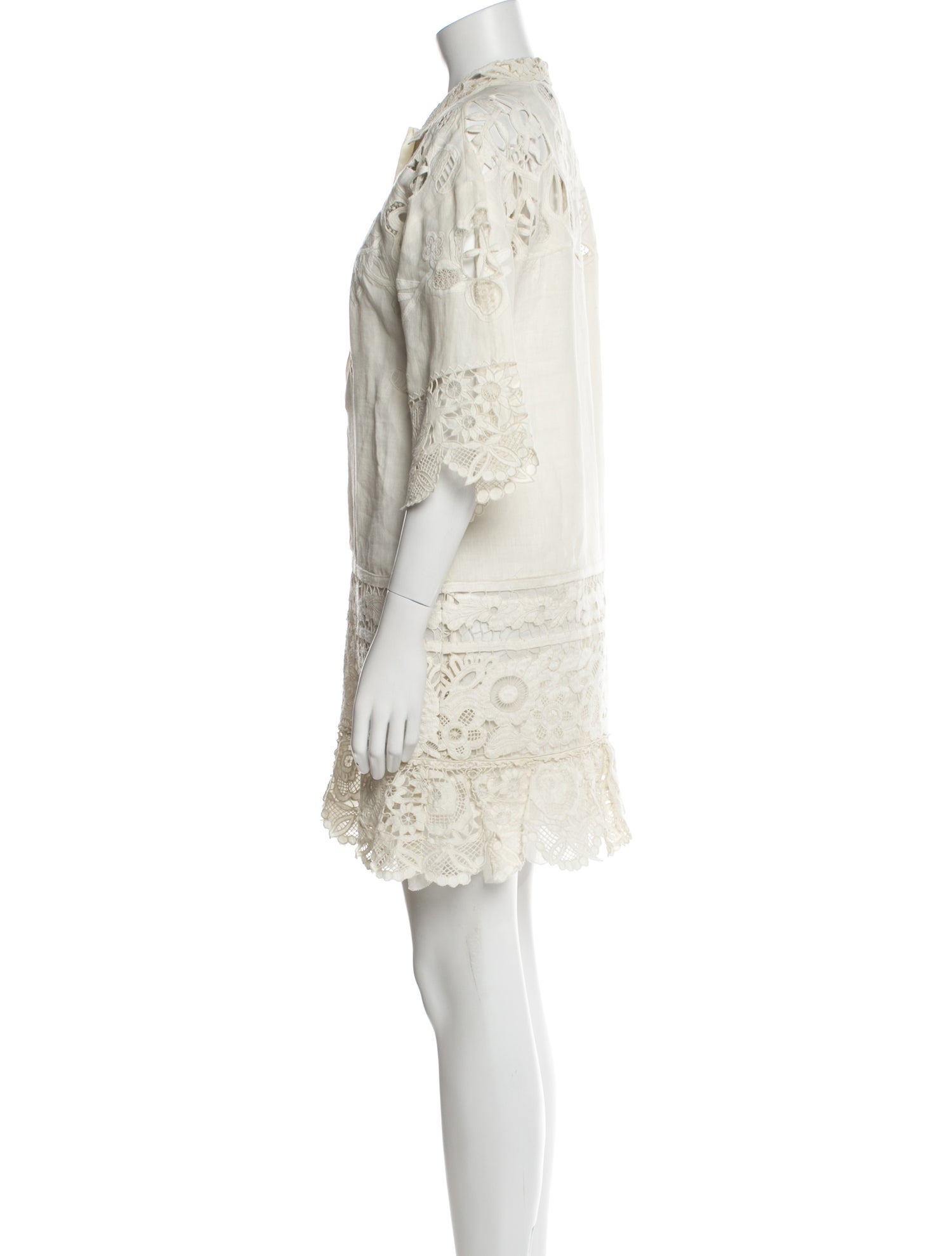 Valentino Linen Mini Dress