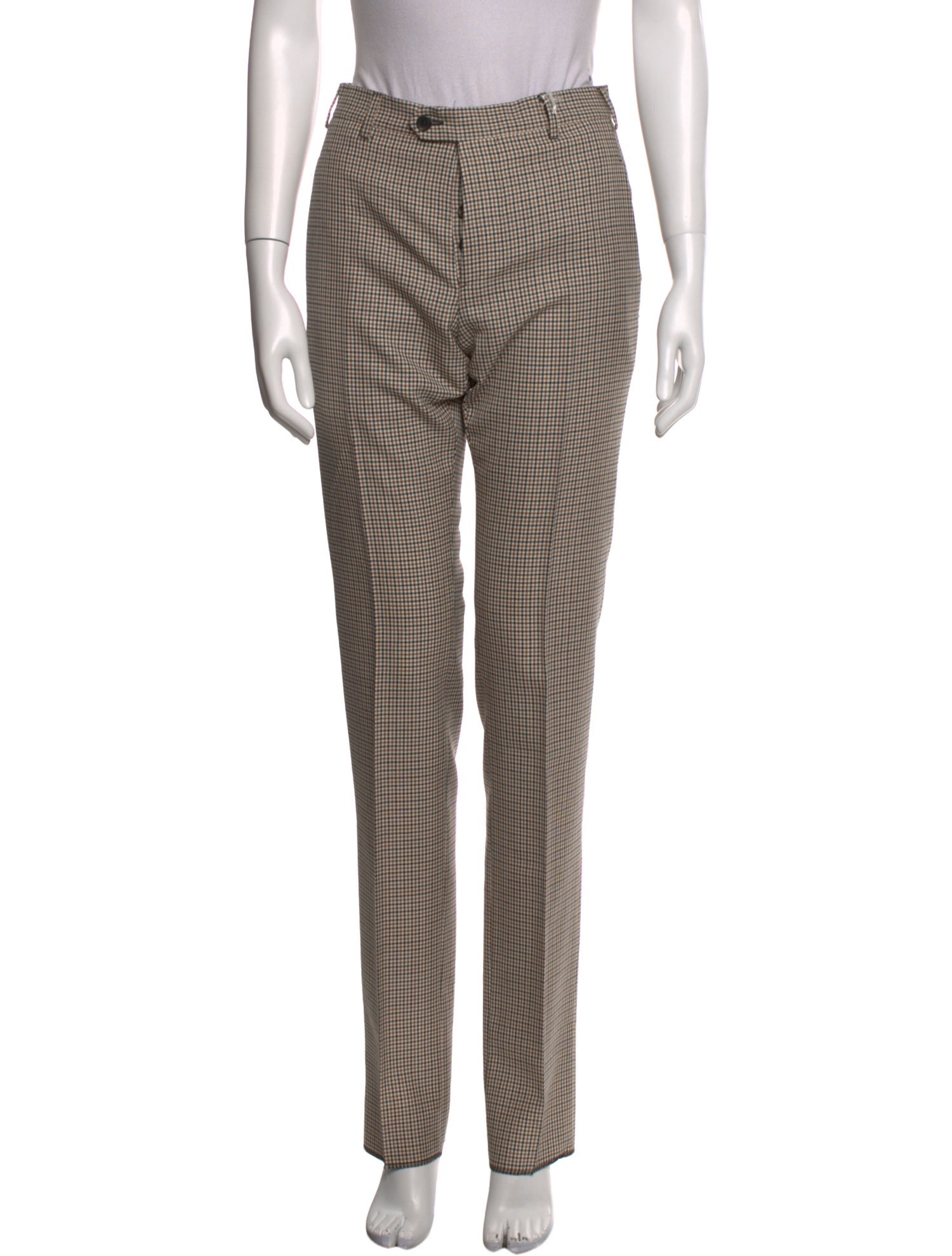 Valentino Virgin Wool Straight Leg Pants w/ Tags