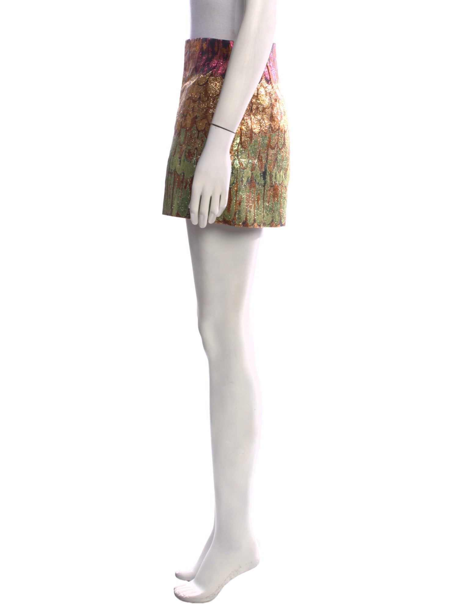 Valentino Printed Mini Shorts