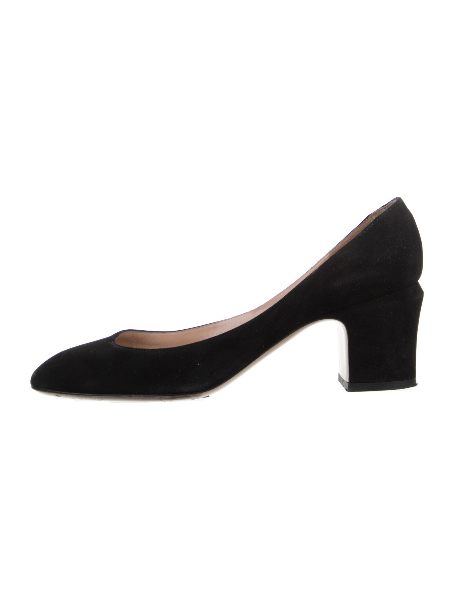 Valentino Suede D'Orsay Pumps