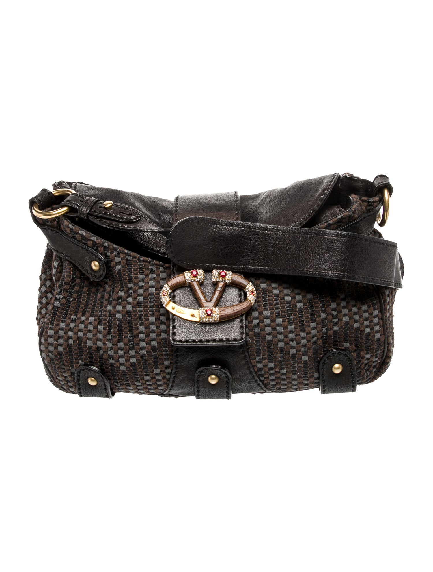 バッグ archive MIUMIU leather hand bag MiuMiu Archive Leather Shoulder Bag