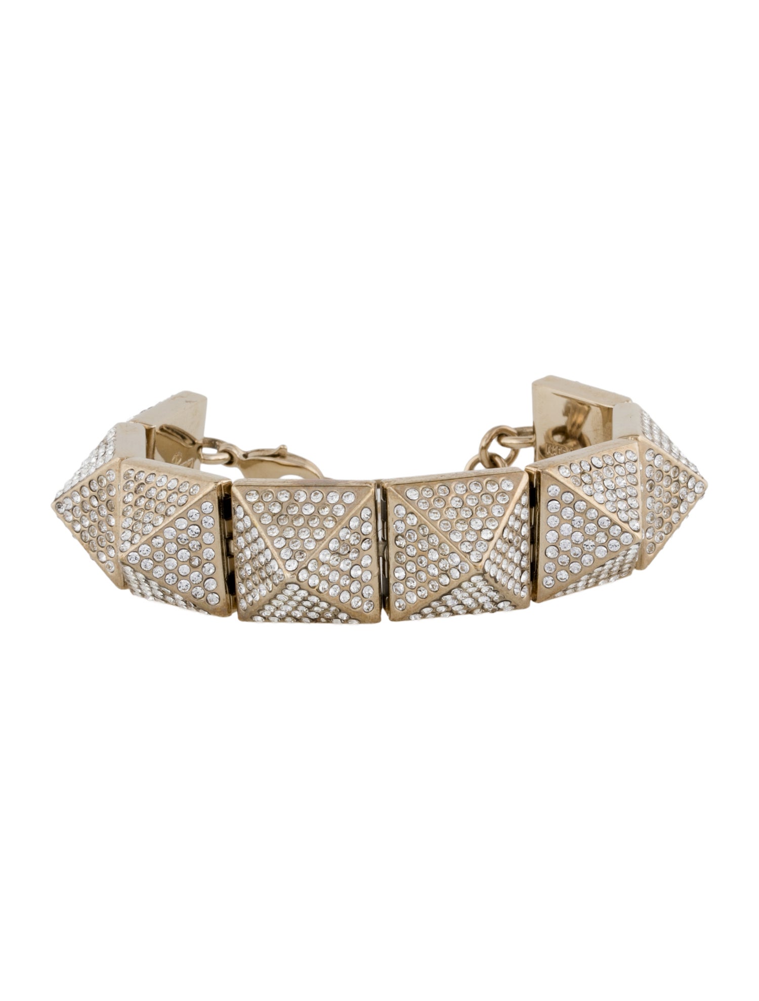 Valentino Valentino Crystal Rockstud Bracelet