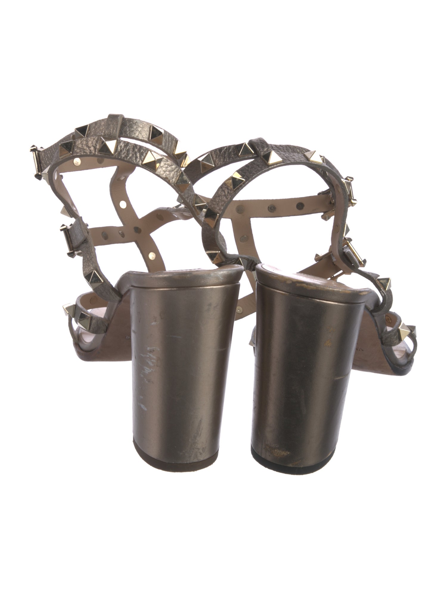 Valentino Rockstud Accents Leather