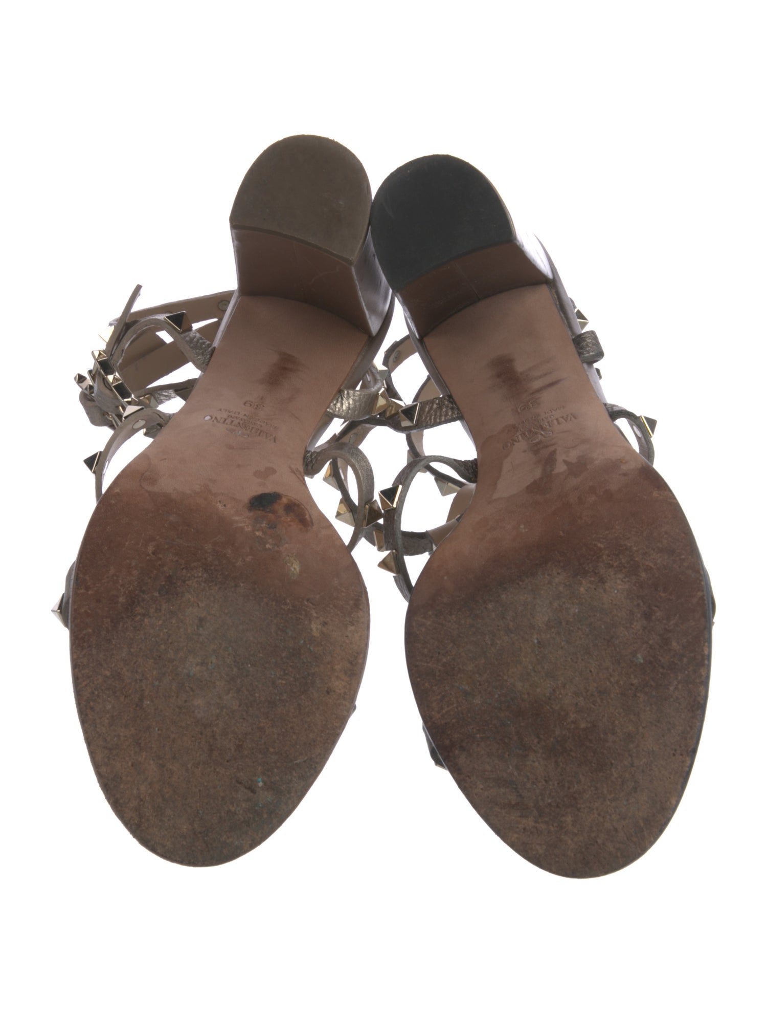 Valentino Rockstud Accents Leather