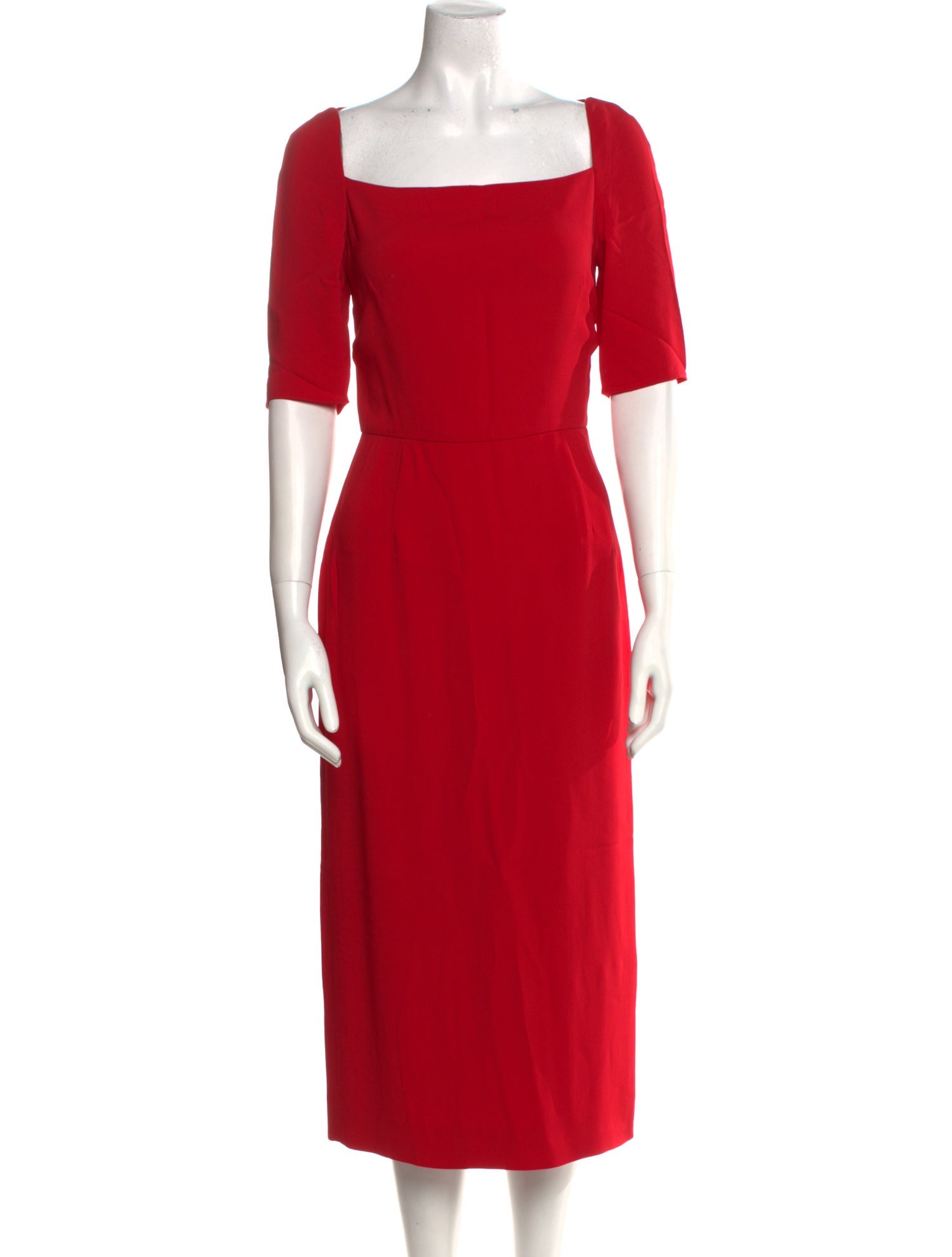 Valentino Silk Midi Length Dress w/ Tags