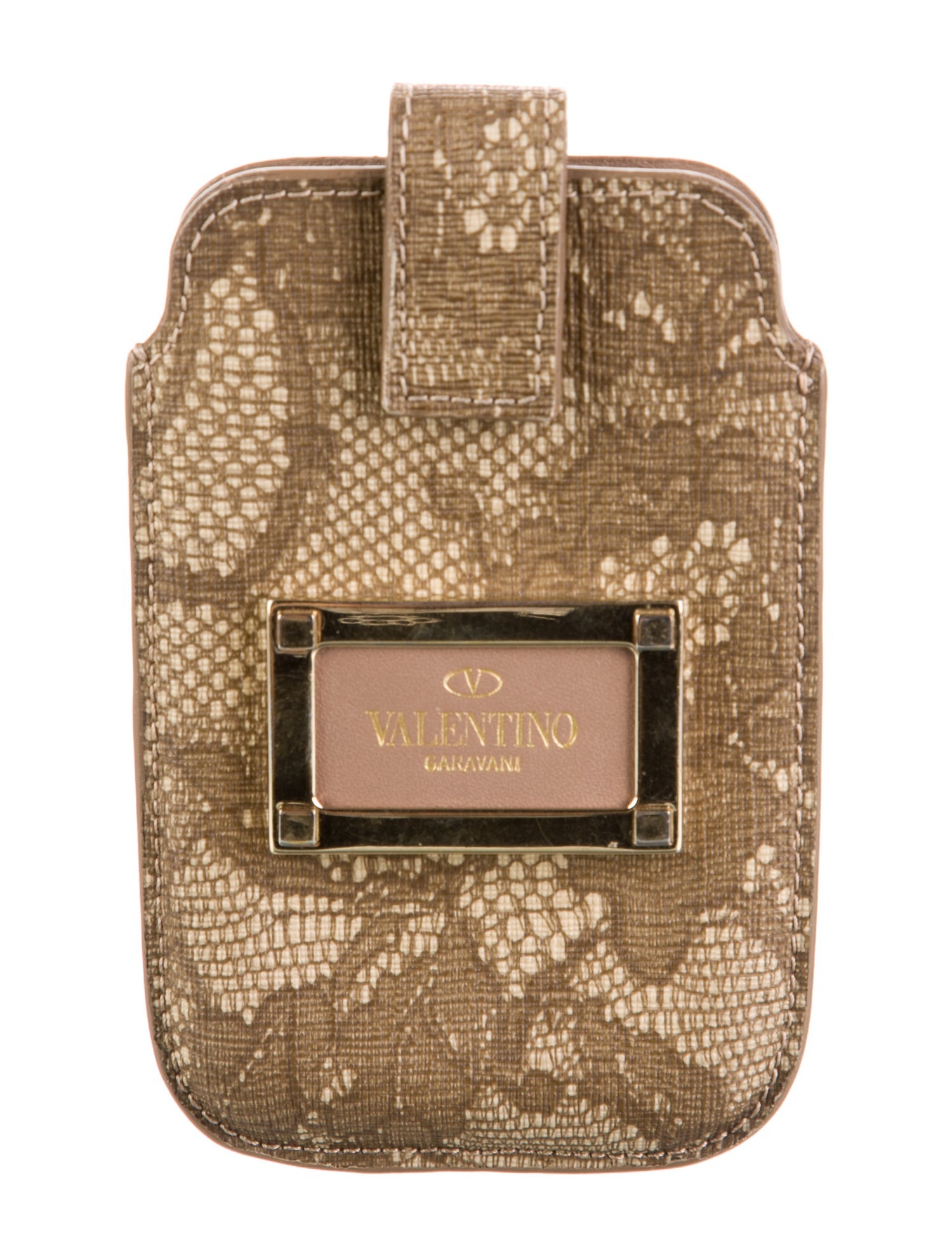 Valentino Printed Compact Wallet