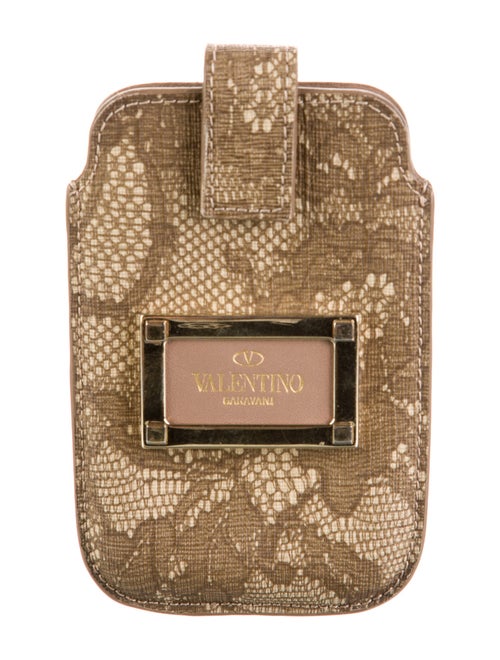 Valentino Printed Compact Wallet