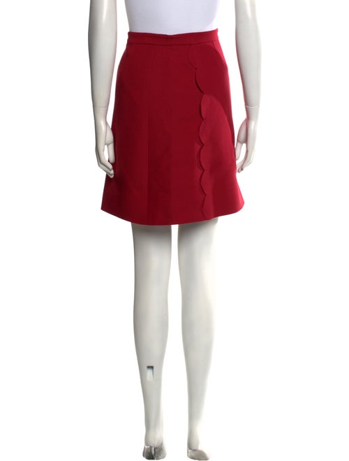 Valentino Wool Mini Skirt