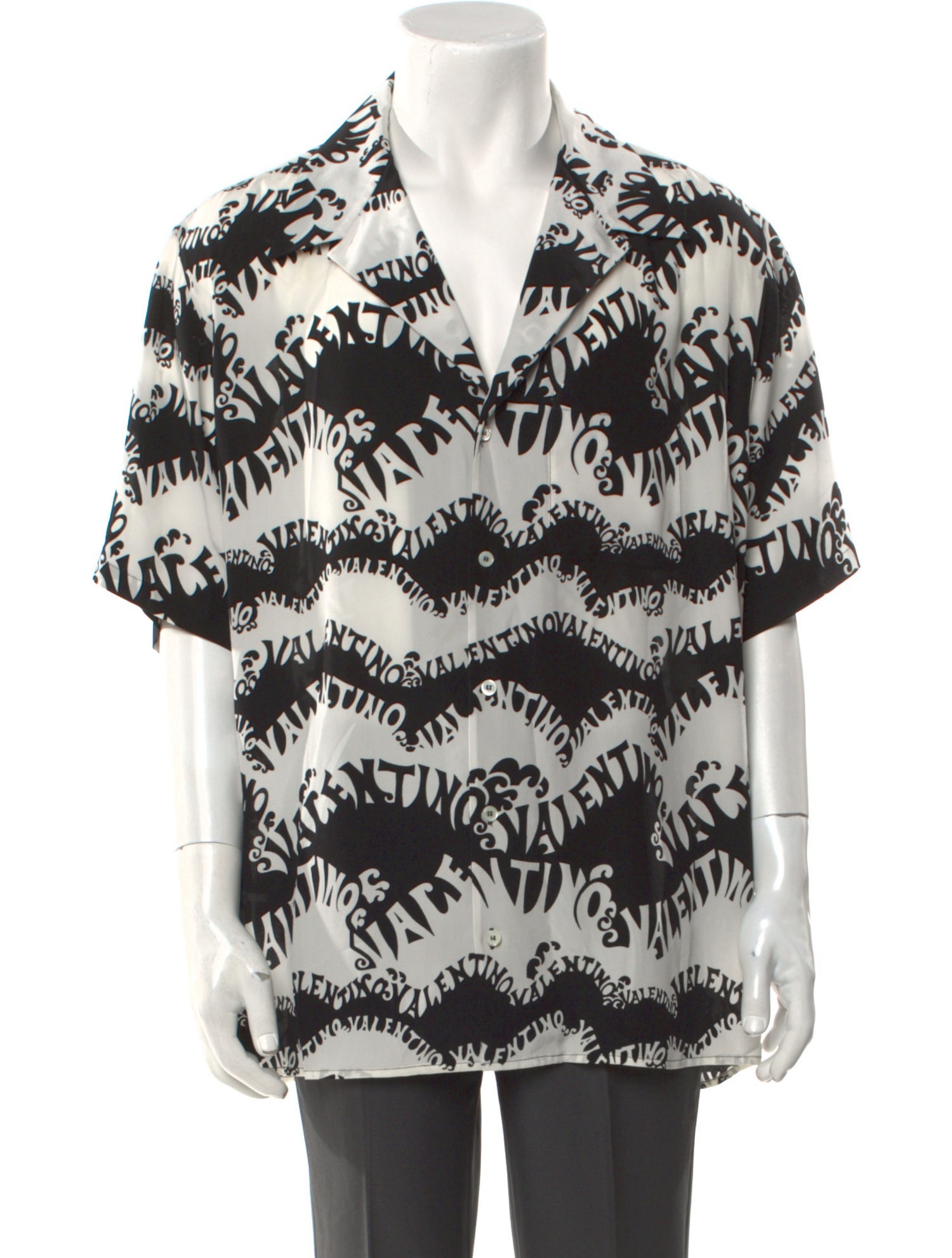 Valentino Silk Printed Shirt