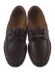 Valentino Leather Boat Shoes