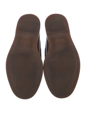 Valentino Leather Boat Shoes