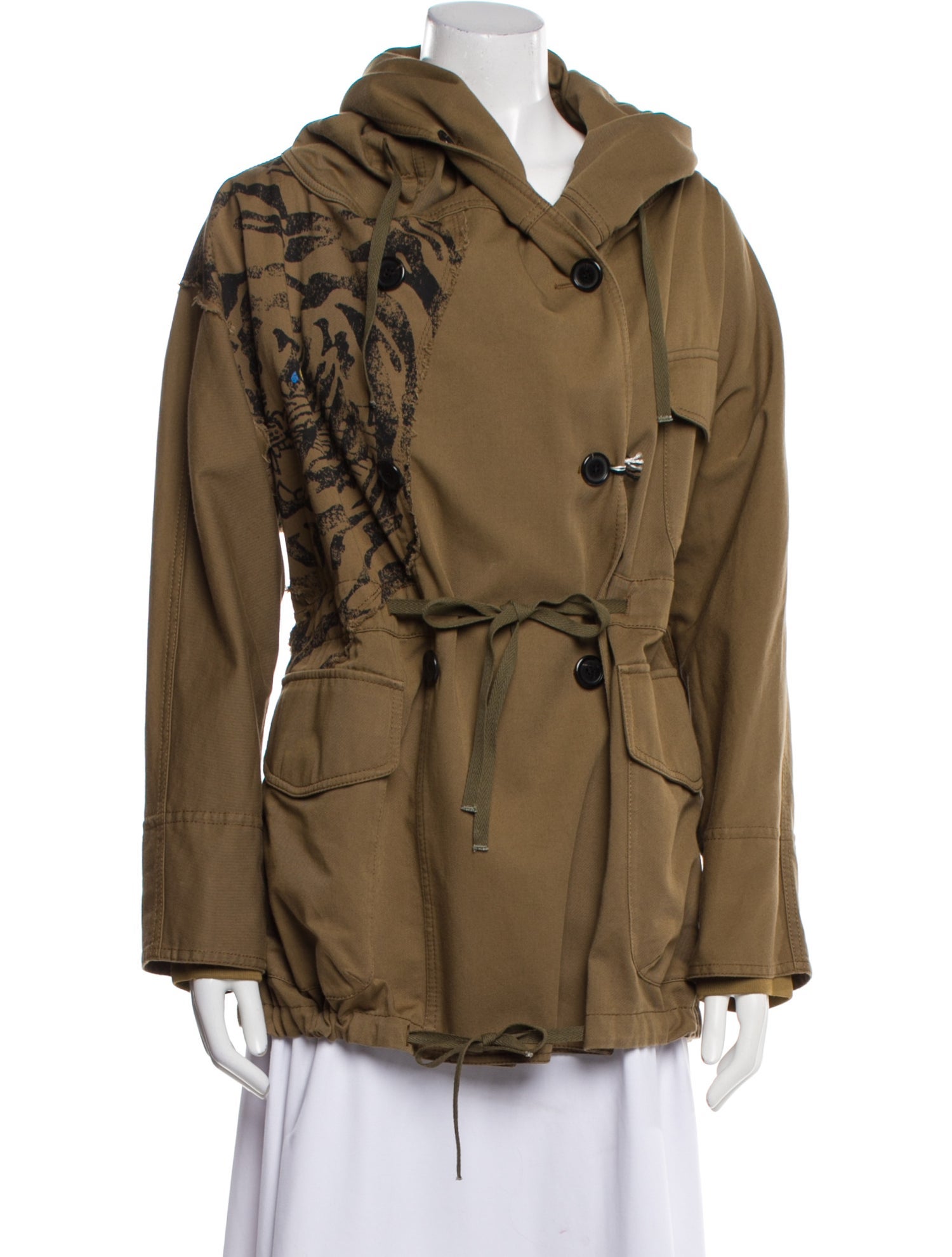 Valentino Printed Distressed Accents Set