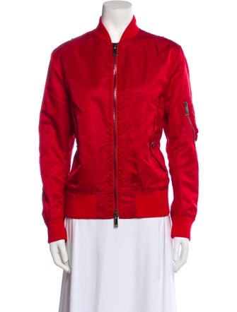 Valentino Suede Bomber Jacket